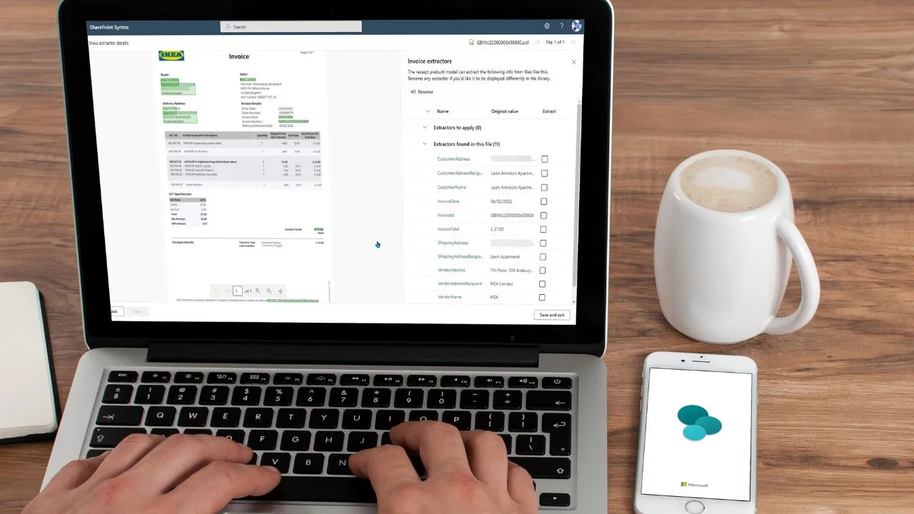 Automated Invoice Approval Processing in SharePoint